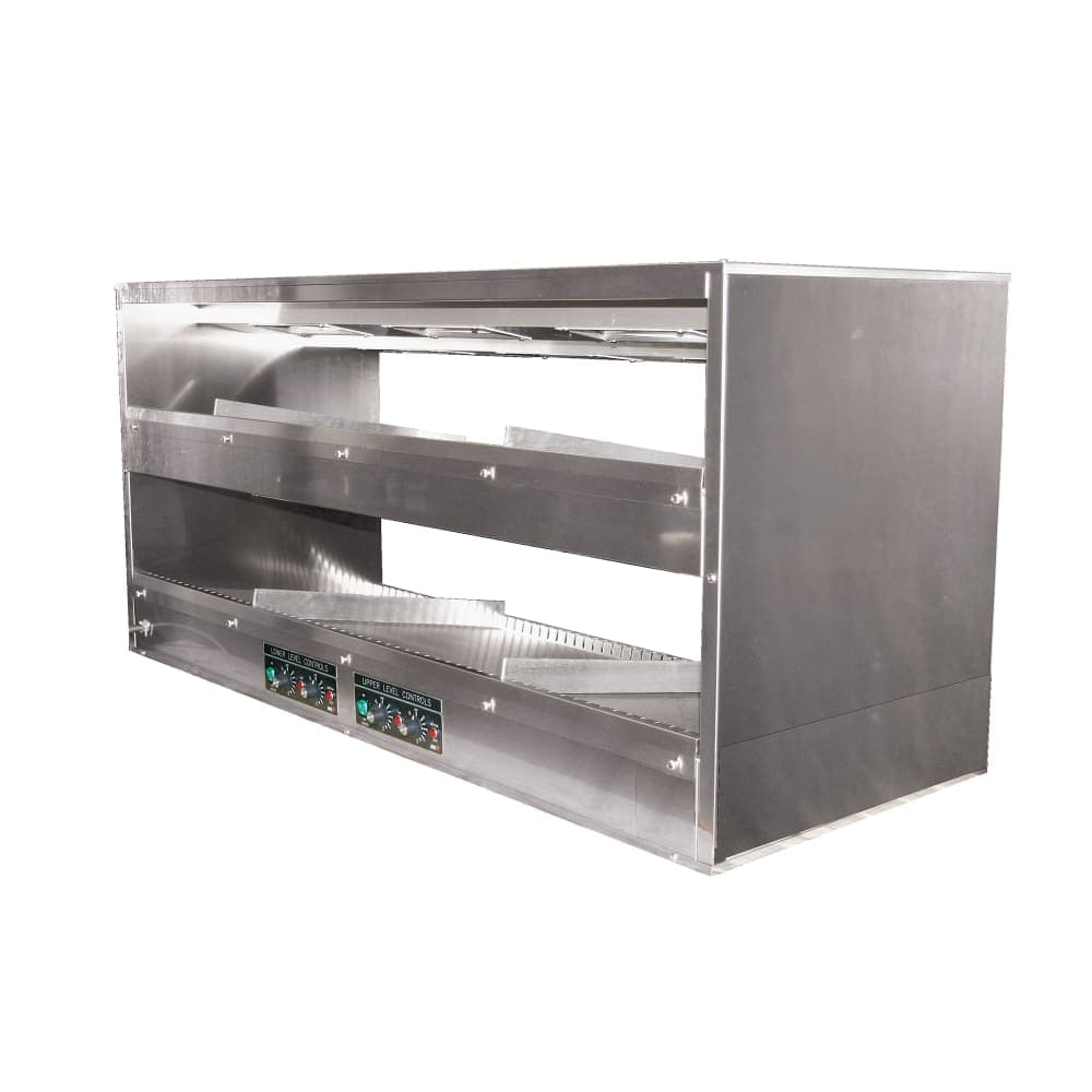BKI 2TSM-5024L 50" Self Service Countertop Heated Display Shelf - (2) Shelves, 120v