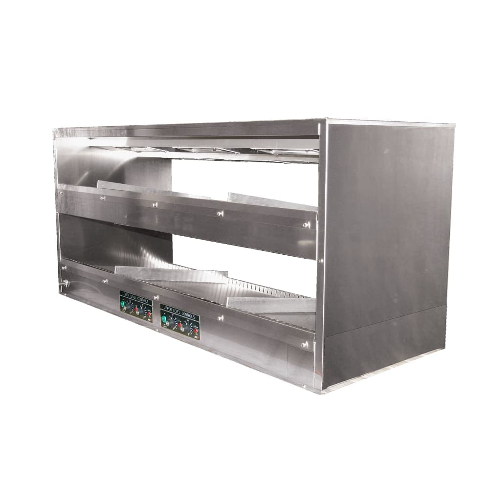 BKI 2TSM-5024R 50" Self Service Countertop Heated Display Shelf - (2) Shelves, 120v