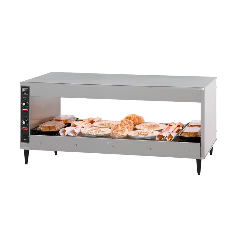 BKI SM-51 51" Self Service Countertop Heated Display Shelf - (1) Shelf, 120v