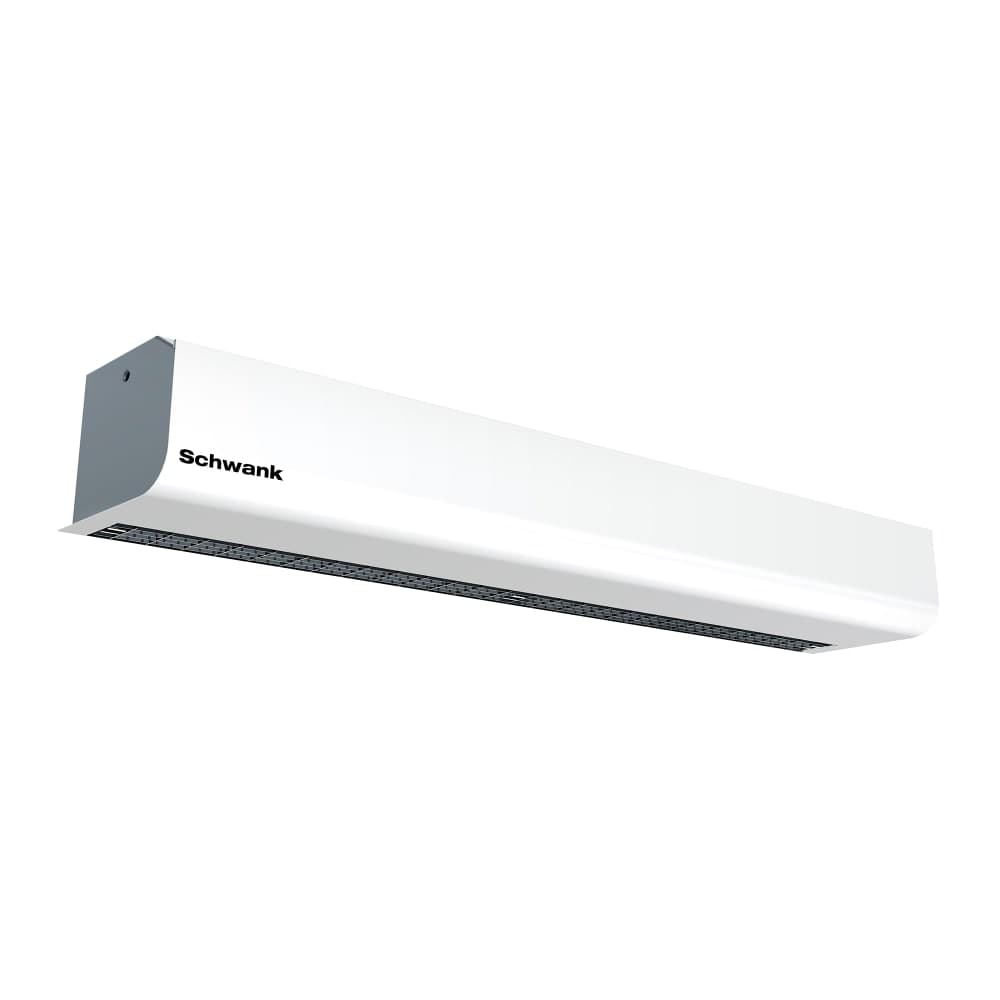Schwank AC-ME32-20-WH 32" Heated Air Curtain - Variable Speeds, White, 208v/3ph