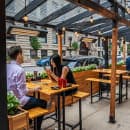 Schwank ESM-4043-24 43 1/4" Ceiling/Wall Mount Indoor/Outdoor Electric Infrared Heater - 4000 watt, 208-240v thumbnail 5