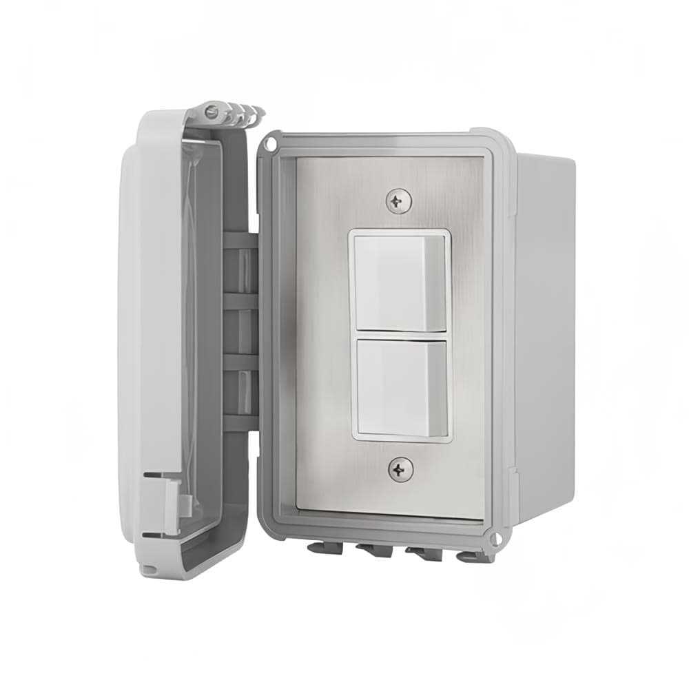 Schwank JM-4320-XX Electric Heater Control w/ Weatherproof Cover - (2) Stage, Surface Mount, 208-240/277v