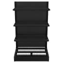 Imageworks S032460BW Planniq Strong® 4 Shelf Beer Cave Cooler Starter Shelving Unit - 38 3/4"L x 28"W x 60"H thumbnail 3