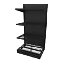 Imageworks S032472BW Planniq Strong® 4 Shelf Beer Cave Cooler Starter Shelving Unit - 38 3/4"L x 28"W x 72"H thumbnail 2
