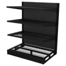 Imageworks S043060BW Planniq Strong® 4 Shelf Beer Cave Cooler Starter Shelving Unit - 50 3/4"L x 34"W x 60"H thumbnail 2