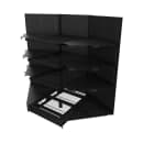 Imageworks S3060C Planniq Strong® 4 Shelf Beer Cave Cooler Corner Shelving Unit - 54"L x 54"W x 60"H thumbnail 2