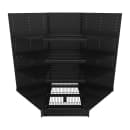 Imageworks S3060C Planniq Strong® 4 Shelf Beer Cave Cooler Corner Shelving Unit - 54"L x 54"W x 60"H thumbnail 3