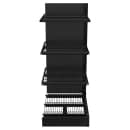 Imageworks SA023060BW Planniq Strong® 4 Shelf Beer Cave Cooler Add-On Shelving Unit - 26 3/4"L x 34"W x 60"H thumbnail 3