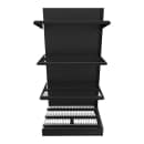Imageworks SA032472BW Planniq Strong® 4 Shelf Beer Cave Cooler Add-On Shelving Unit - 37 3/4"L x 28"W x 72"H thumbnail 3
