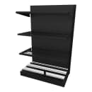 Imageworks SA042472BW Planniq Strong® 4 Shelf Beer Cave Cooler Add-On Shelving Unit - 50 3/4"L x 28"W x 72"H thumbnail 2