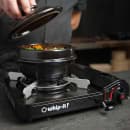 Whip-It! Butane Stove w/ Adjustable Flame & Carrying Case - 9,000 BTU, Silver (ST-HOTSPOT-01) thumbnail 4