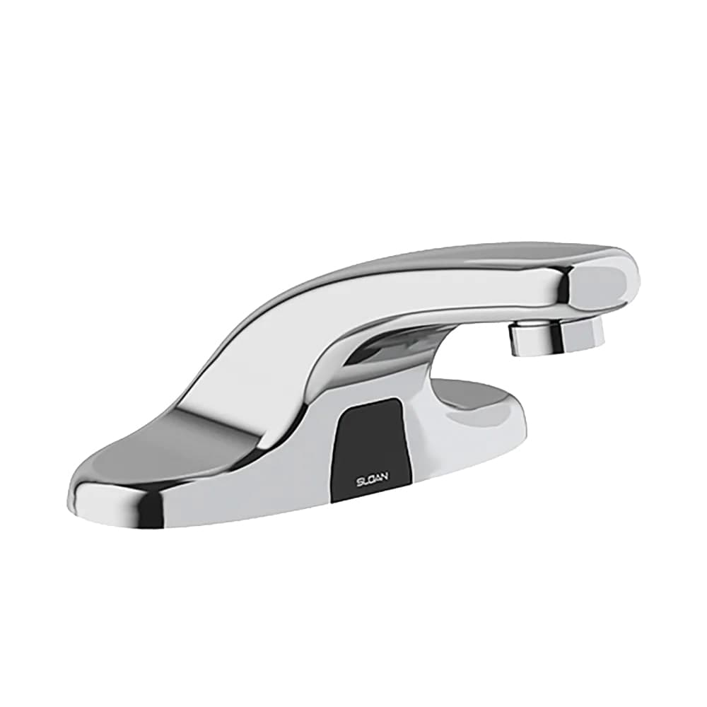 Sloan Optima® Deck Mount Electronic Faucet - 4" Centers, Fixed Spout, Battery Operated (3315025BT)