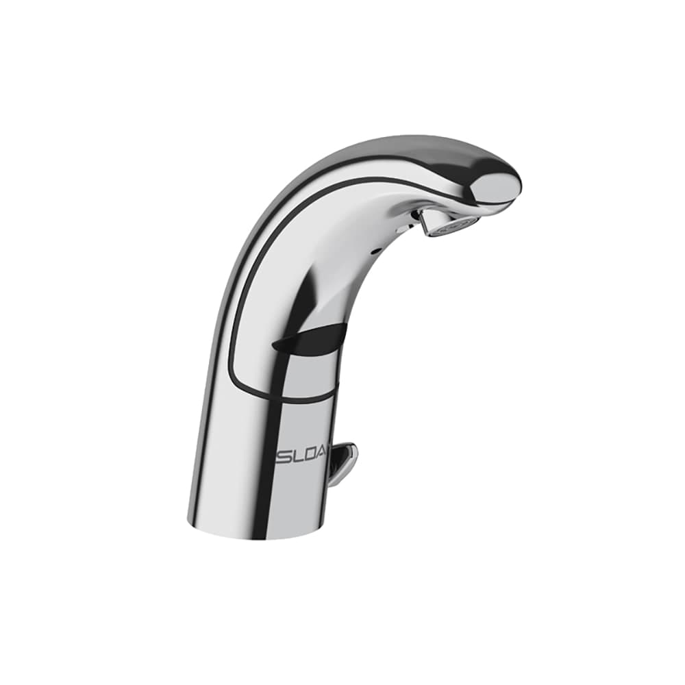 Sloan Optima® Deck Mount Electronic Faucet - Single Hole, Fixed Spout, Battery Operated, Chrome (3335000)