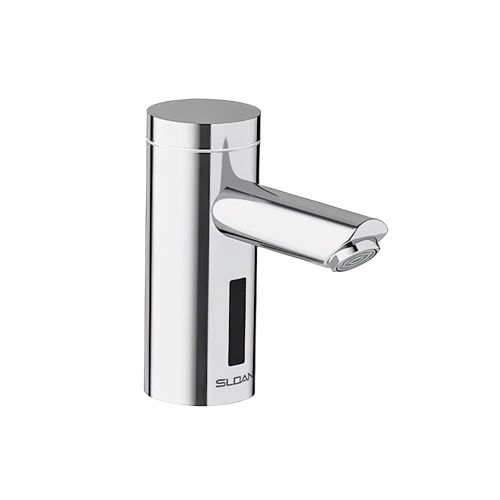 Sloan Deck Mount Electronic Faucet - Single Hole, Fixed Spout, Battery Operated (3335060)