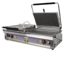 Equipex DIABLO Double Commercial Panini Press w/ Cast Iron Grooved Plates, 208-240v/1ph thumbnail 2