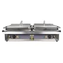Equipex DIABLO Double Commercial Panini Press w/ Cast Iron Grooved Plates, 208-240v/1ph thumbnail 3