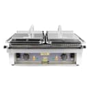 Equipex MAJESTIC Double Commercial Panini Press w/ Cast Iron Grooved Plates, 208-240v/1ph thumbnail 3