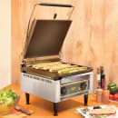Equipex PANINI XL Single Commercial Panini Press w/ Cast Iron Grooved & Smooth Plates, 208-240v/1ph thumbnail 8