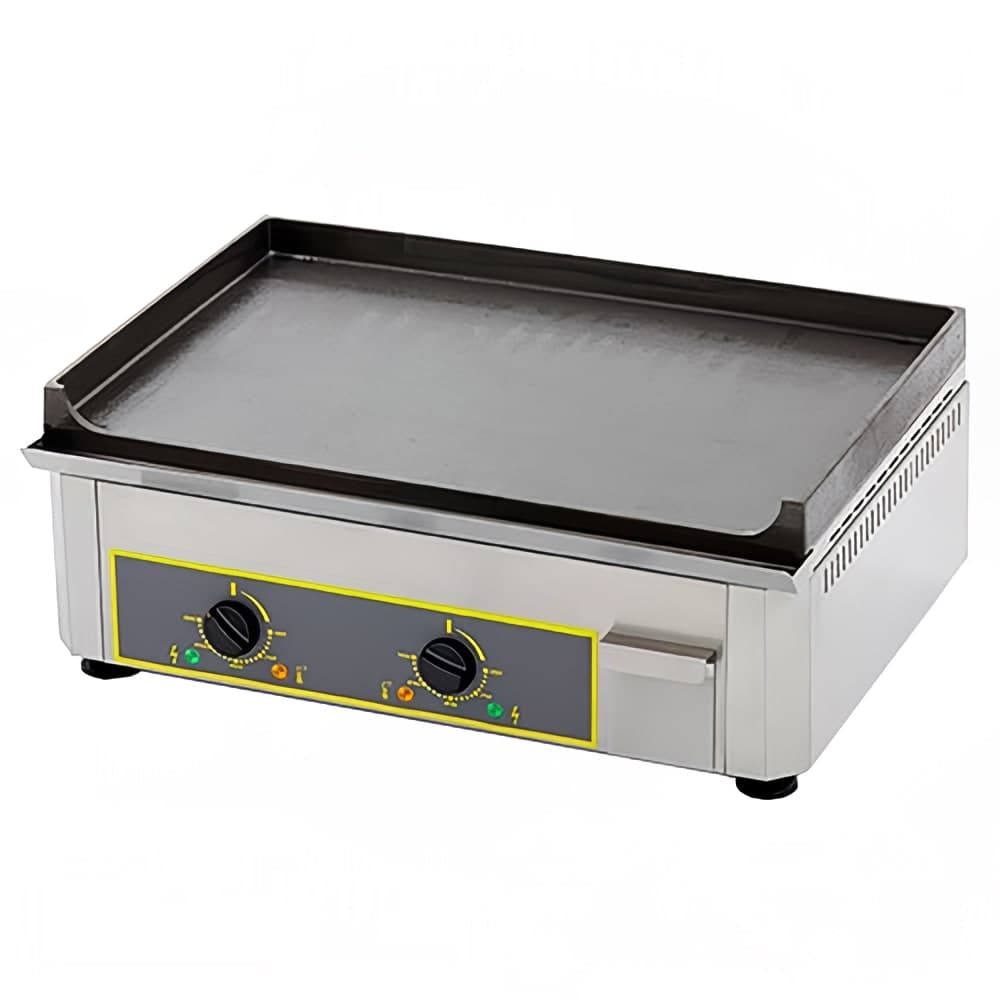 Equipex PSE-600/1 24" Electric Griddle w/ Thermostatic Controls - 1" Cast Iron Plate, 120v