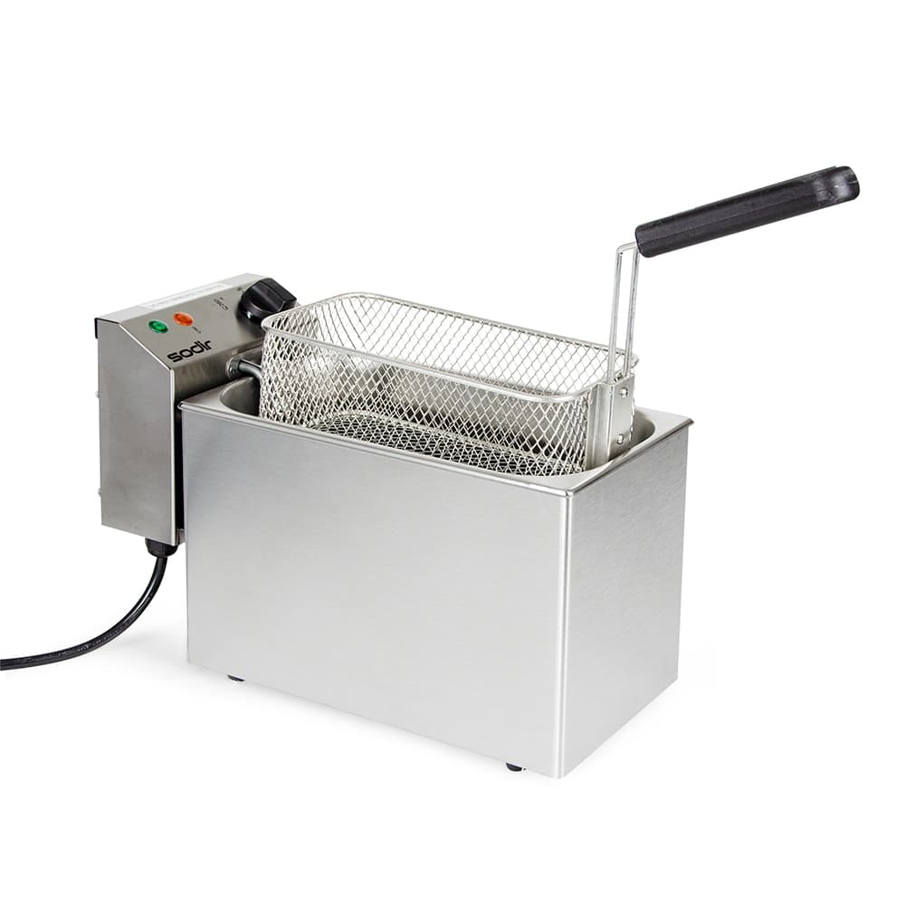 Equipex RF5S Countertop Electric Fryer - (1) 10 lb Vat, 120v