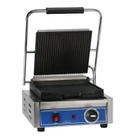 Equipex SAVOY Single Commercial Panini Press w/ Cast Iron Grooved Plates, 120v thumbnail 11