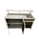 Monsam Enterprises 66" Food Cart w/ 5 1/2"D Sink & Serving Shelf (FSC-02) thumbnail 4