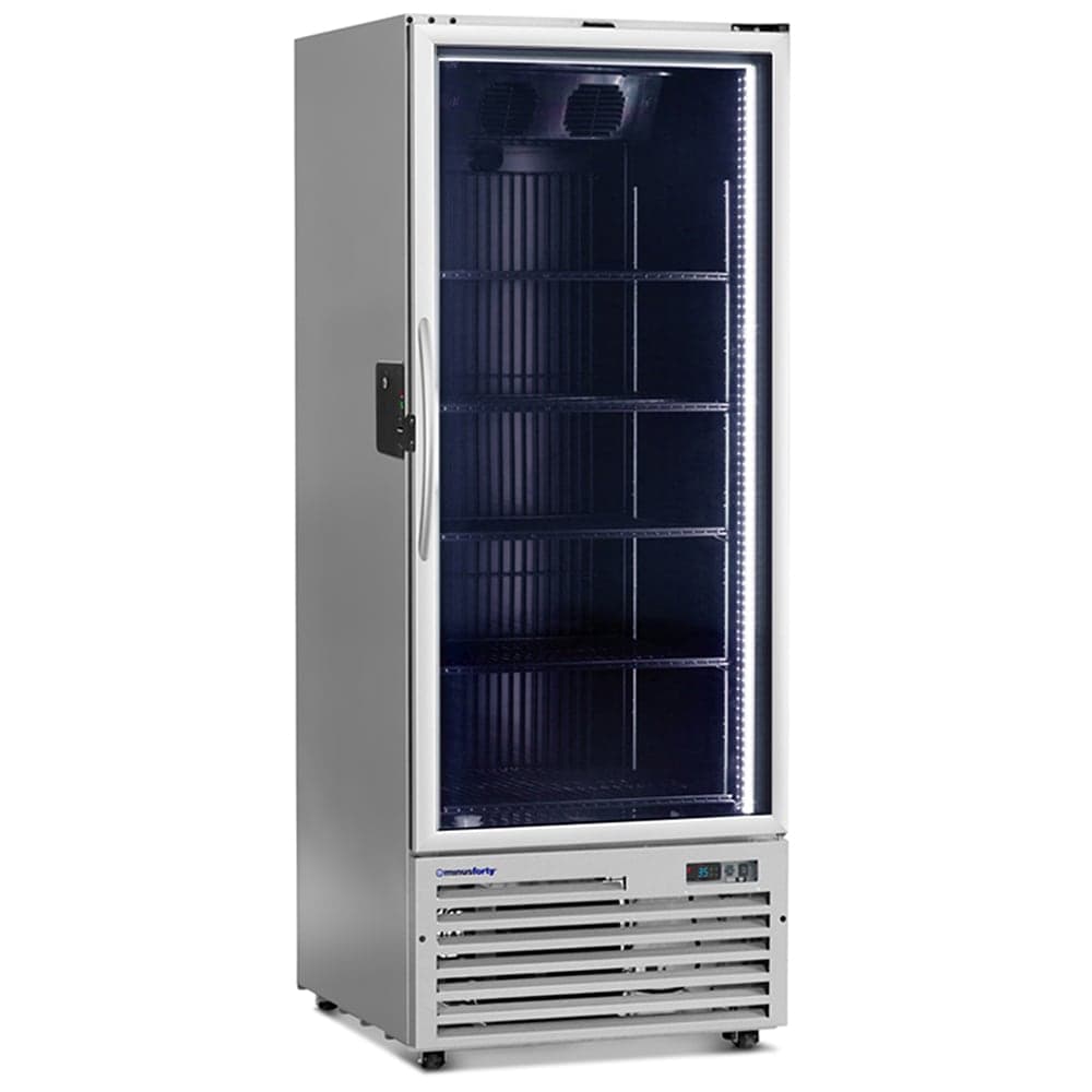 Minus Forty 22-USGR-F2-SL 30" One Section Glass Door Merchandiser - (1) Right Hinge Door, Black, 115v