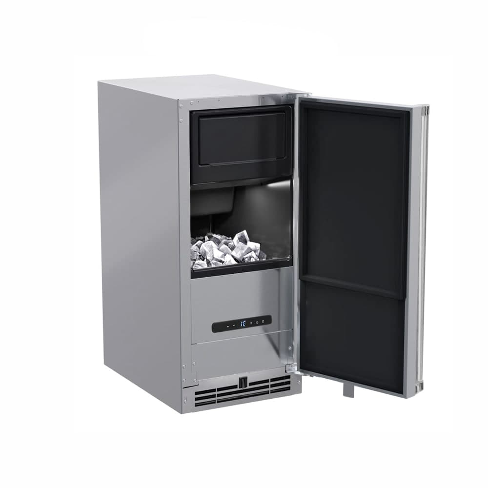 Viking Commercial 15"W Gourmet Cube Undercounter Ice Machine - 39lbs/day, Air Cooled (VCCC115-SS81A)