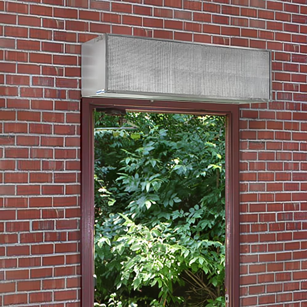 Curtron E-IBD-36-1 Insect Control Air Curtain for Service Entrance w/ 2 Blower Wheel, 36 x 120"