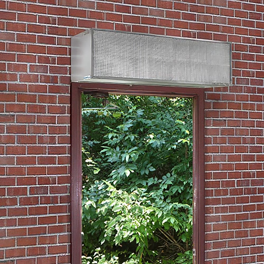 Curtron E-IBD-72-2 Save-T Air Curtain for Insect Control on Service Entrances, 72 x 120"
