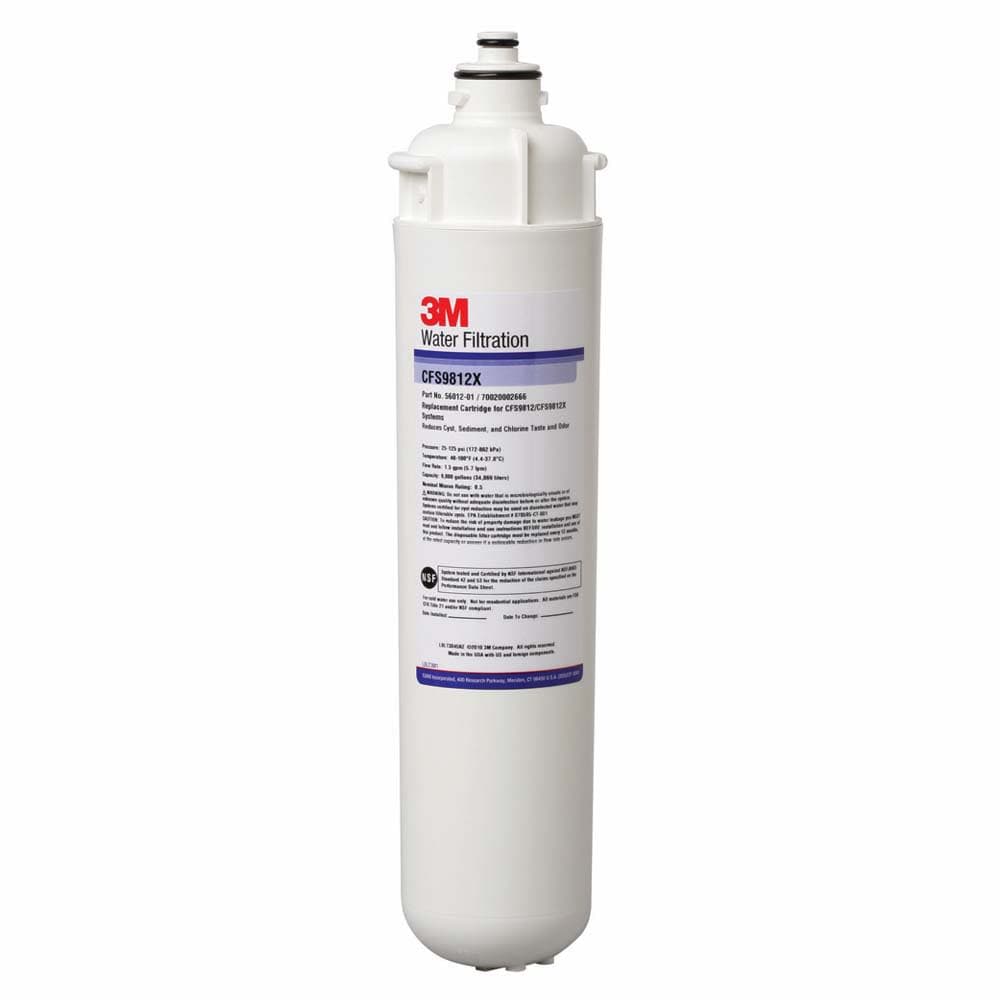 3M Cuno CFS9812X Sediment Filtration System, Reduce Cyst, Chlorine & Odor, 1/2 Micron