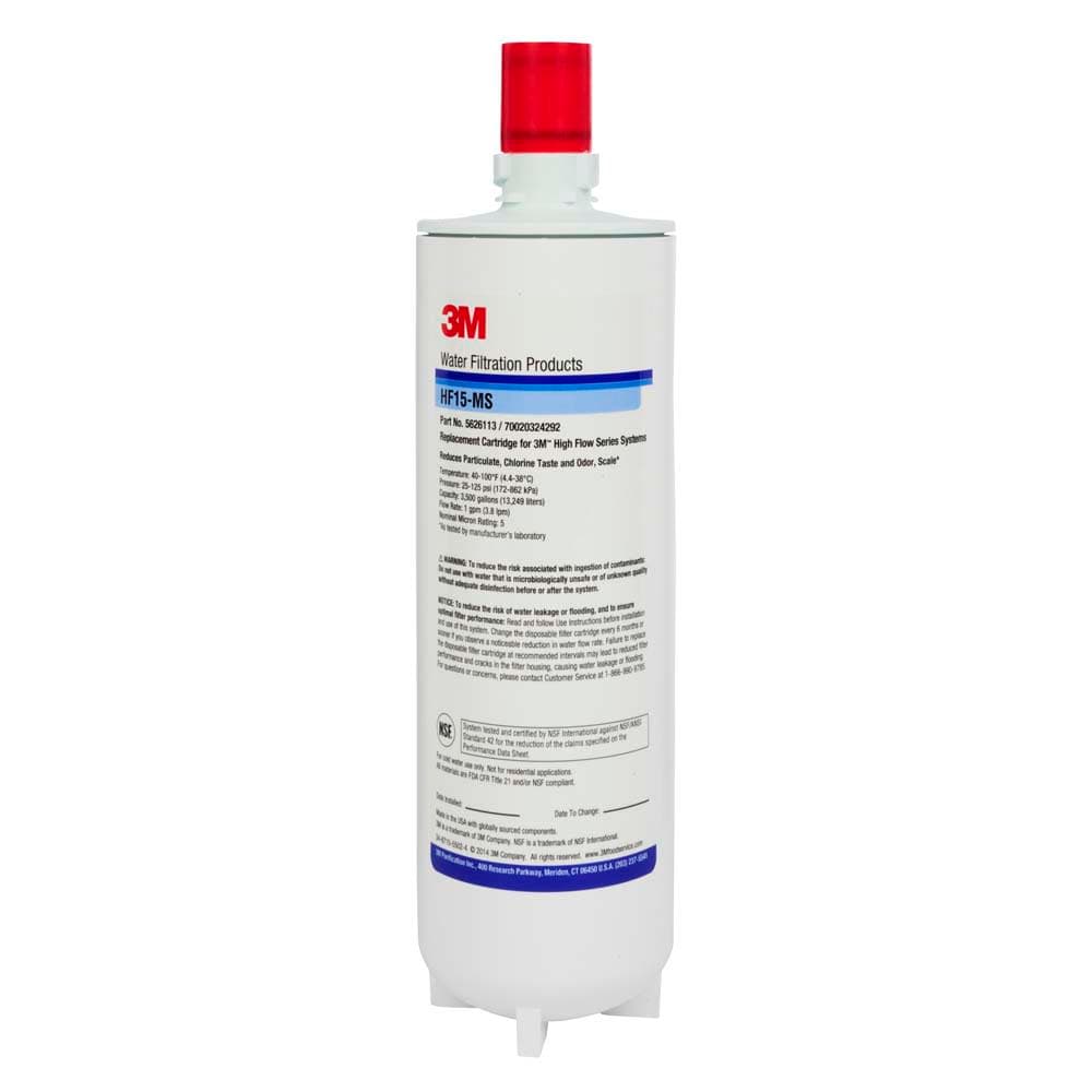 3M Cuno HF15-MS HF15 MS Replacement Cartridge For BREW115MS System, 5 Microns