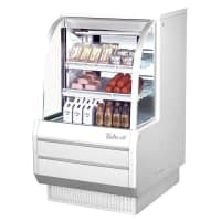 True TCGG-36-S-HC-LD 36 1/4" Full Service Deli Case w/ Curved Glass - (3) Levels, Stainless Steel, 115v thumbnail 2