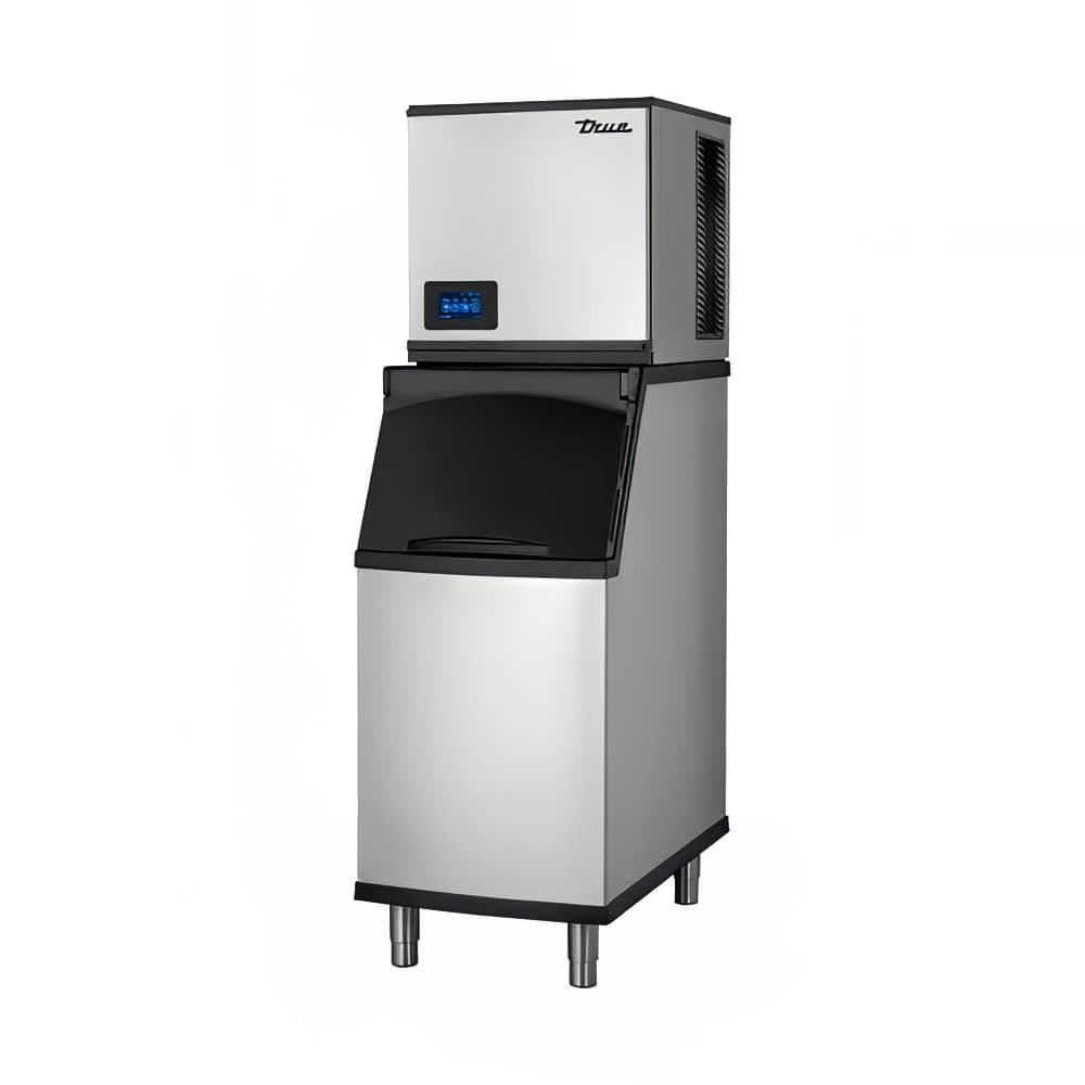 True TCIM-422-HA1-A/TIB-422-A 443 lb True Ice Series Half Cube Ice Machine w/ Bin - 320 lb Storage, Air Cooled, 115v