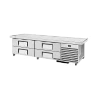 True TRCB-82-86-HC 86 1/4" Chef Base w/ (4) Drawers - 115v thumbnail 2