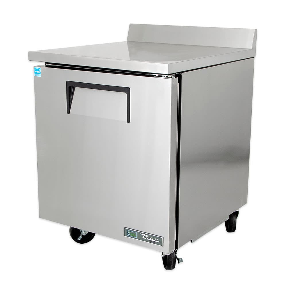 True TWT-27F-HC 28" W Worktop Freezer w/ (1) Section & (1) Right Hinge Door, 115v