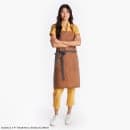 Hedley & Bennett Full Length Bib Apron w/ (2) Pockets - 33" x 30", Cotton, Montana (HB001519) thumbnail 3