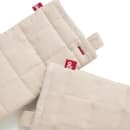 Hedley & Bennett 10 1/2" Puppet Oven Mitt - Cotton, Oat White (HB001701) thumbnail 2