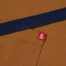 Hedley & Bennett 2 Pocket Bistro Apron - 21" x 28", Cotton, Denver Brown (HB001716) thumbnail 2