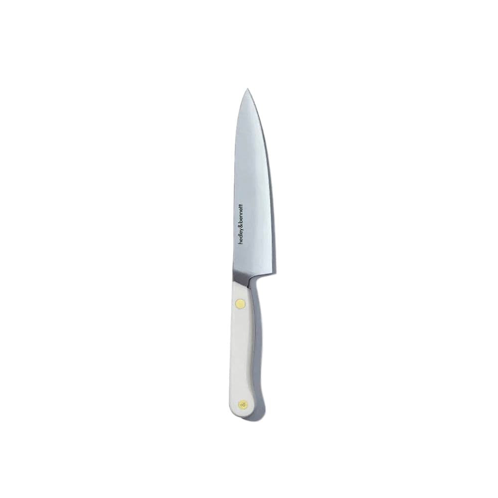 Hedley & Bennett 5 3/5" Utility Knife w/ Steel White Handle, Steel (HB001731)