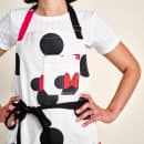 Hedley & Bennett Full Length Bib Apron w/ (2) Pockets - 33" x 30", Cotton, Minnie Mouse (HB002049 (ESS-MNED-PRNT)) thumbnail 6