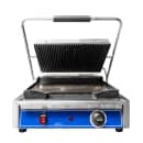 Globe GPGS1410 Single Commercial Panini Press w/ Cast Iron Grooved & Smooth Plates, 120v thumbnail 3