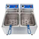 Globe PF32E Countertop Electric Fryer - (2) 16 lb Vats, 208 240v/1ph thumbnail 4