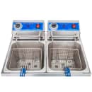 Globe PF32E Countertop Electric Fryer - (2) 16 lb Vats, 208 240v/1ph thumbnail 6