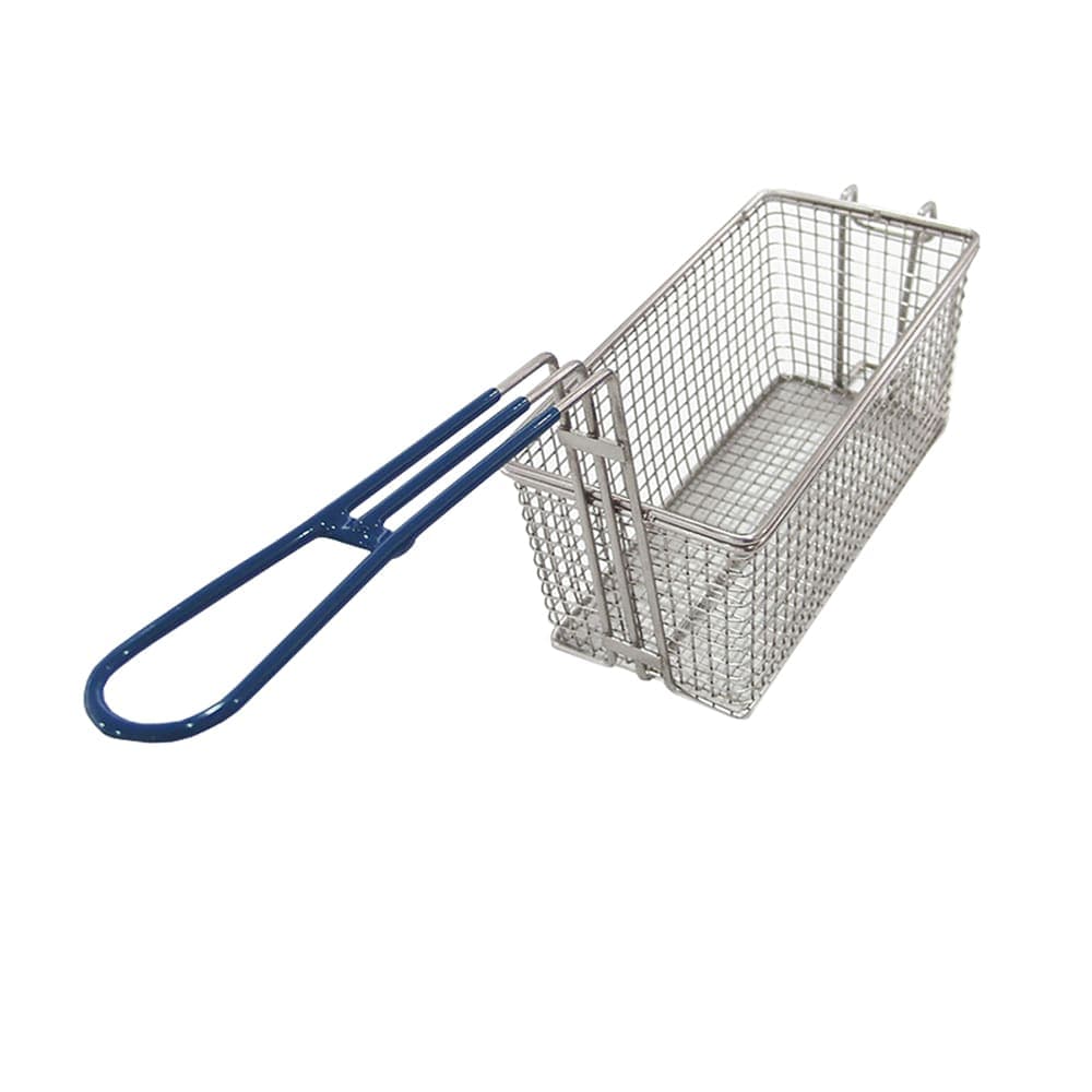 Globe SMBASKET10 Fryer Basket w/ Coated Handle & Front Hook, 9 1/2" x 4 1/2" x 4"