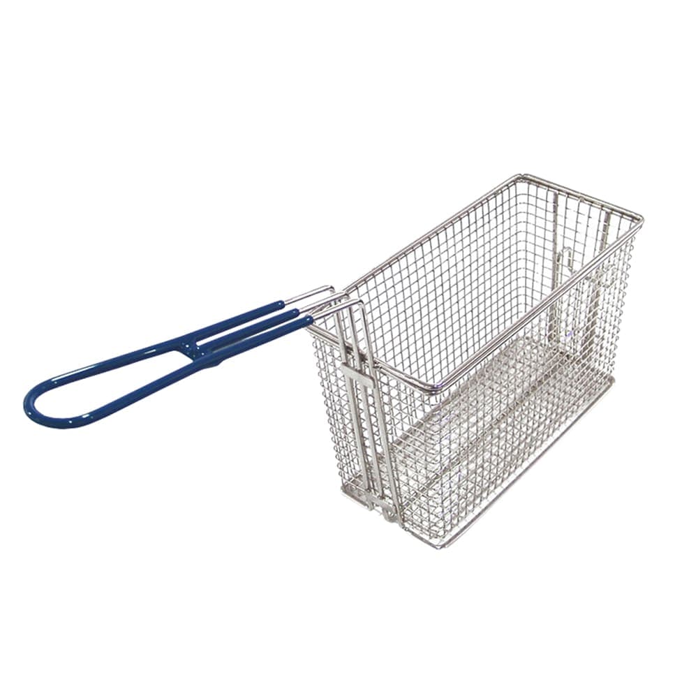 Globe TMBASKET1632 Fryer Basket w/ Coated Handle & Front Hook, 9 1/2" x 4" x 6"