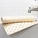 Hospitality 1 Source Bathmat w/ Suction Backing - 22" x 14", Rubber, Ecru (1422BM-EC) thumbnail 2