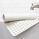 Hospitality 1 Source Bathmat w/ Suction Backing - 22" x 14", Rubber, White (1422BM-WH) thumbnail 2