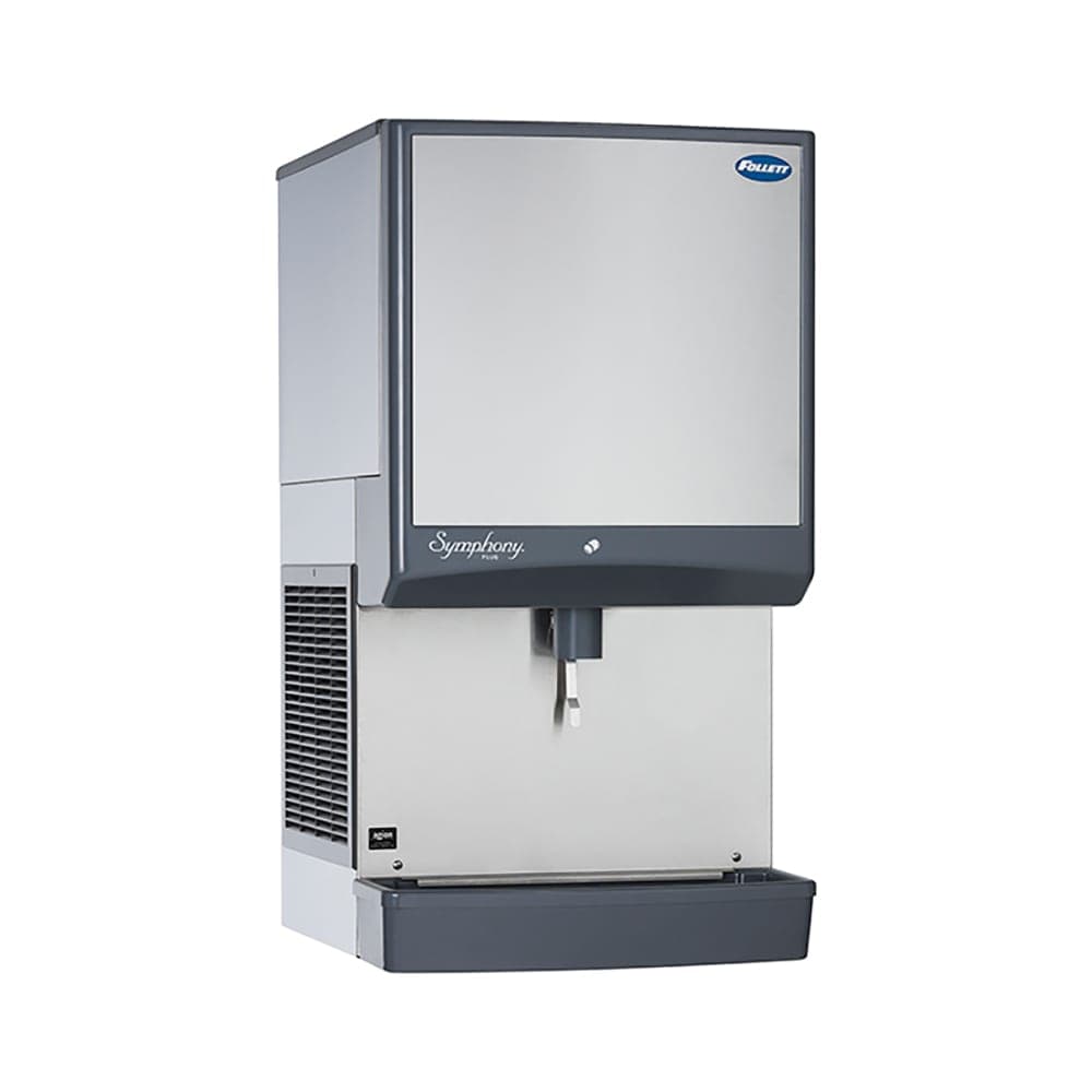 Follett 50CI414W-LI 380 lb Countertop Nugget Ice Dispenser - 50 lb Storage, Cup Fill, 115v