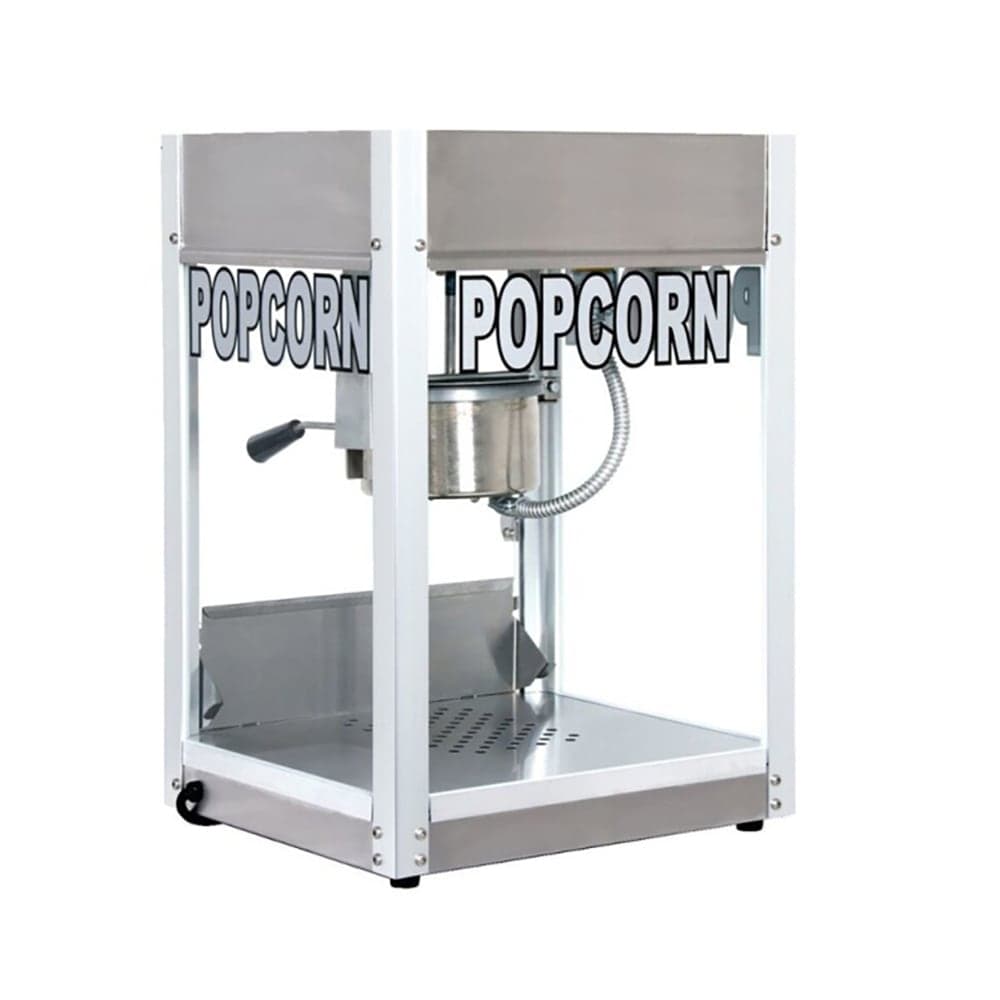 Paragon Popcorn Machine w/ 4 oz Kettle & Silver Finish, 120v (1104710)